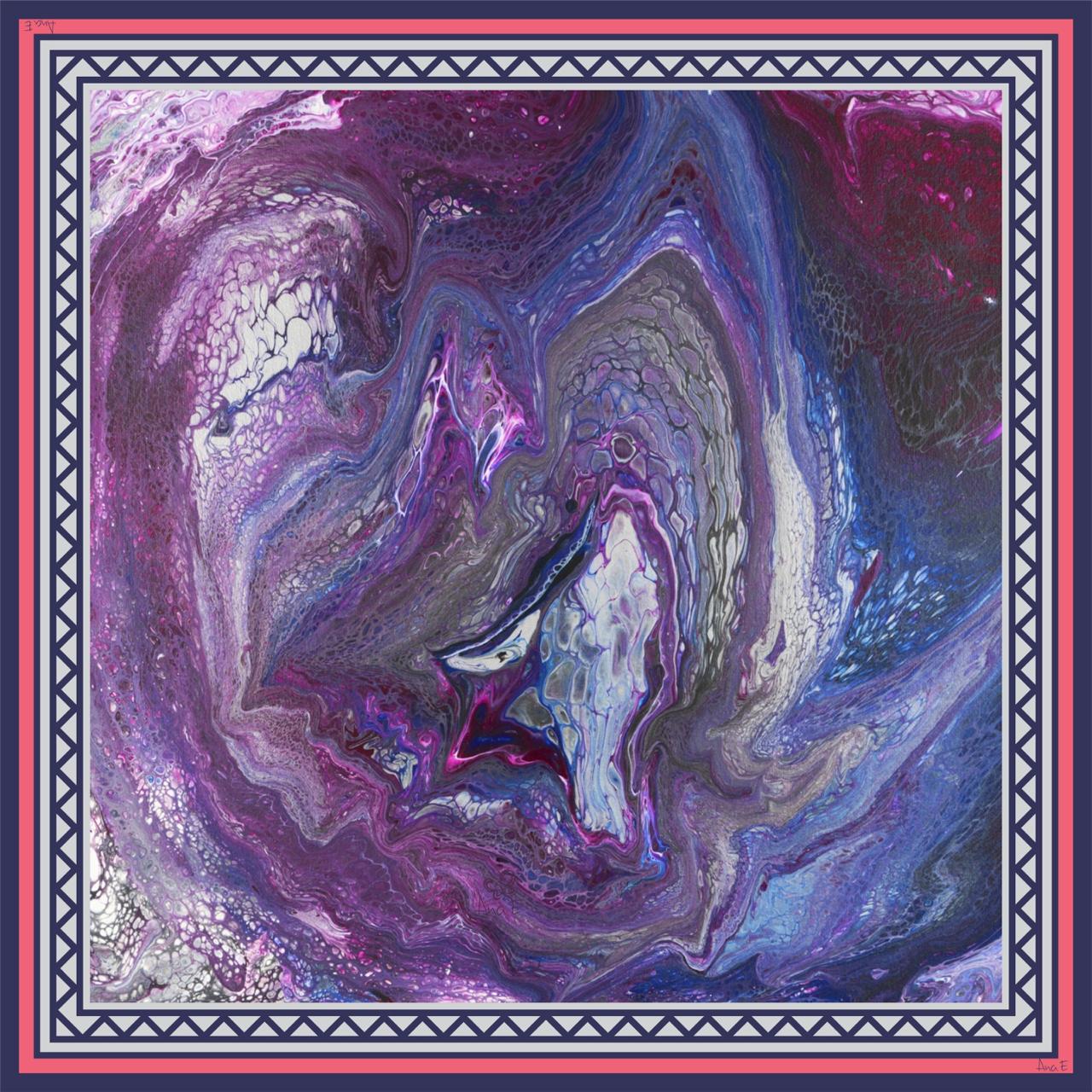 Dios en el centro, Sublimada 70×70